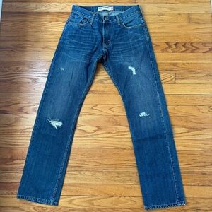 Levi's 514 Men's Straight Fit Blue Jeans
